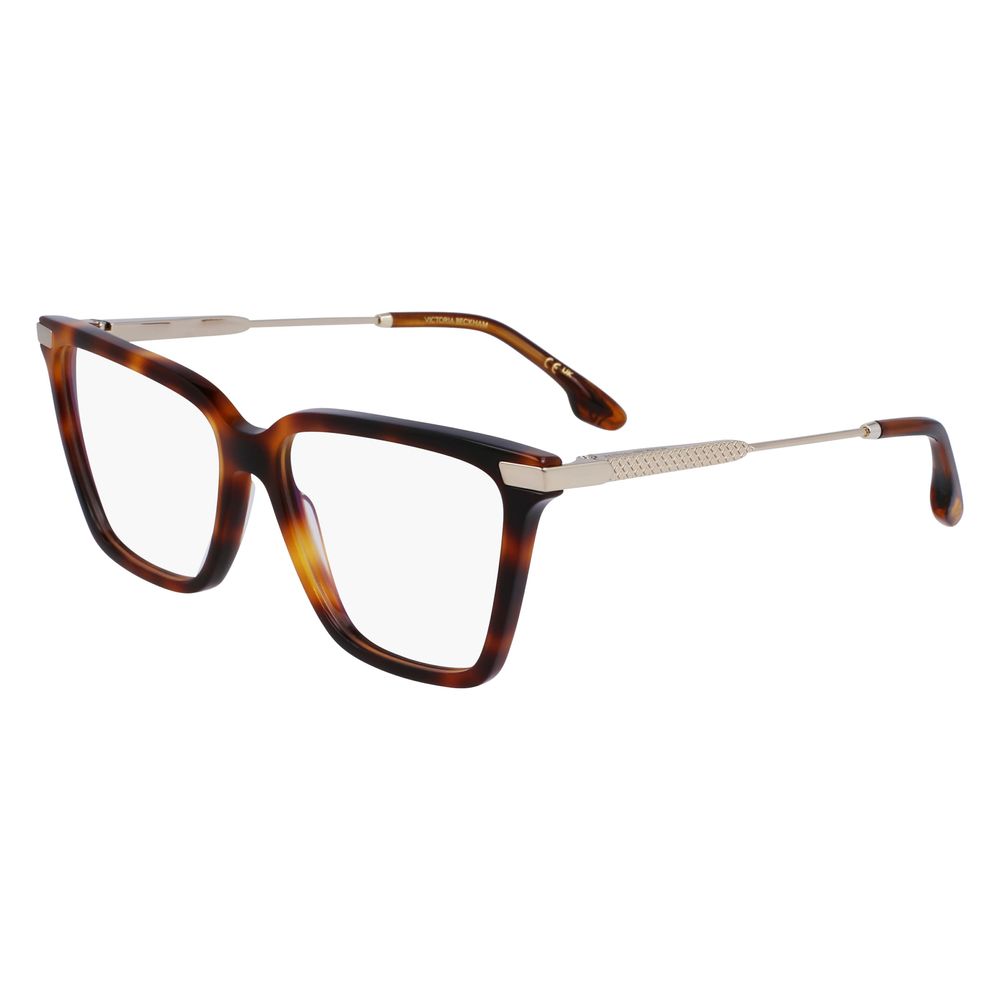 Victoria Beckham Braune Brille aus Acetat (Gestell)