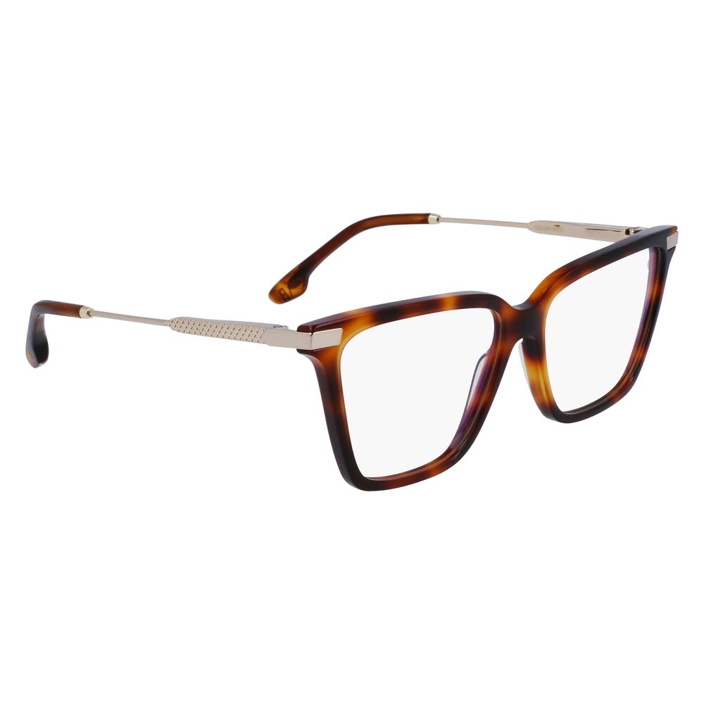 Victoria Beckham Braune Brille aus Acetat (Gestell)