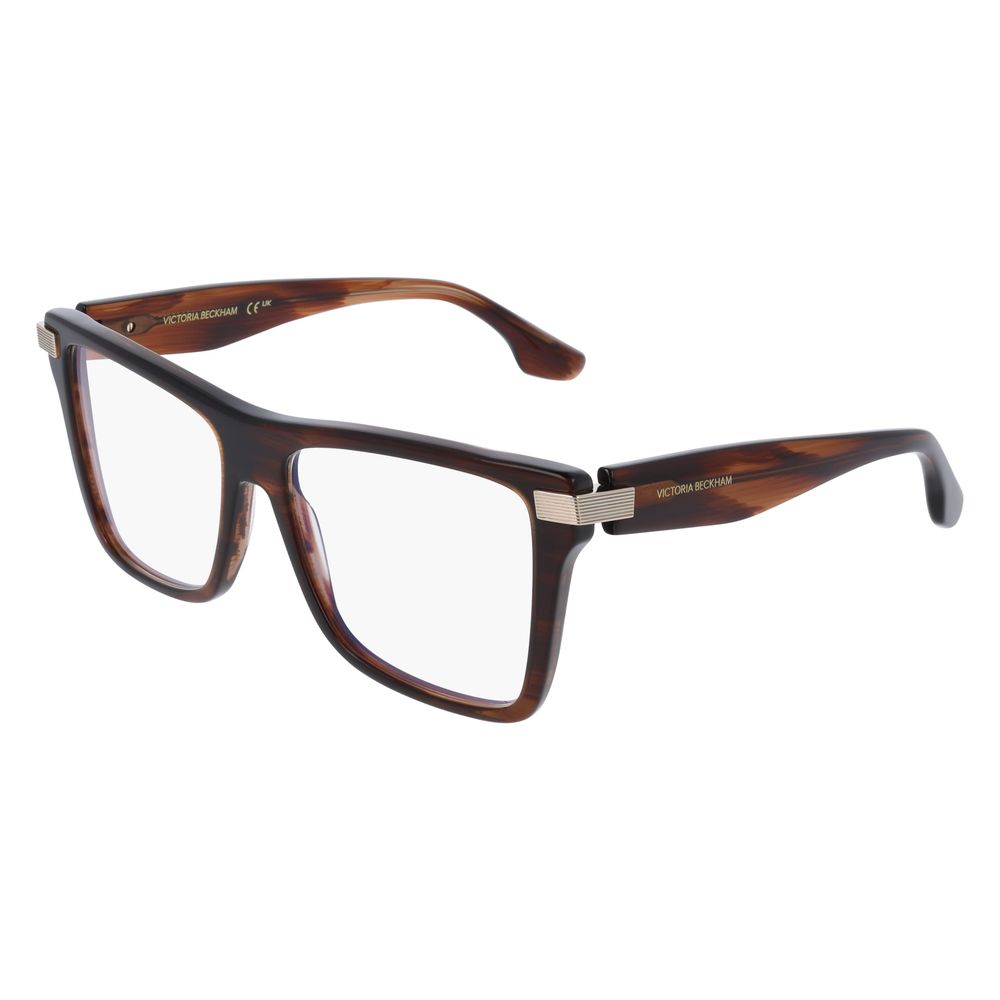 Victoria Beckham Braune Brille aus Acetat (Gestell)