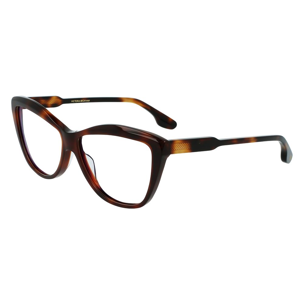 Victoria Beckham Brown Acetate Glasses (Frame)