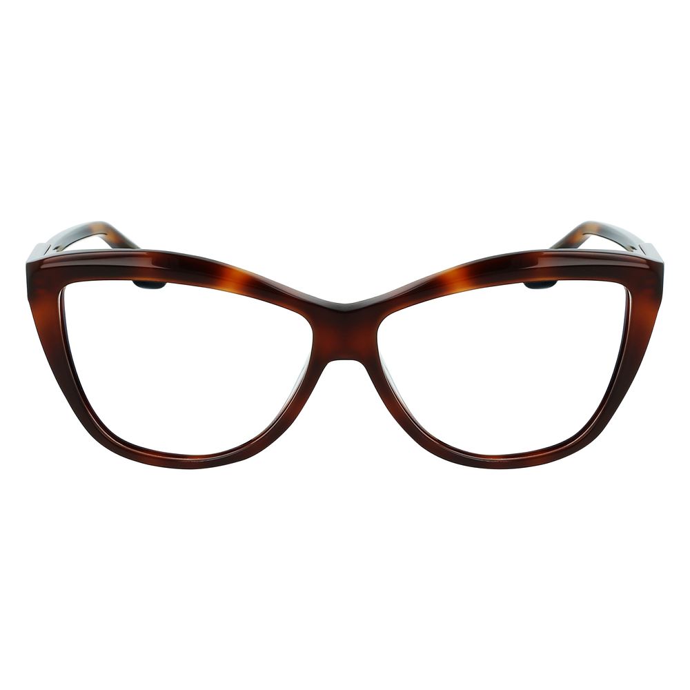 Victoria Beckham Brown Acetate Glasses (Frame)