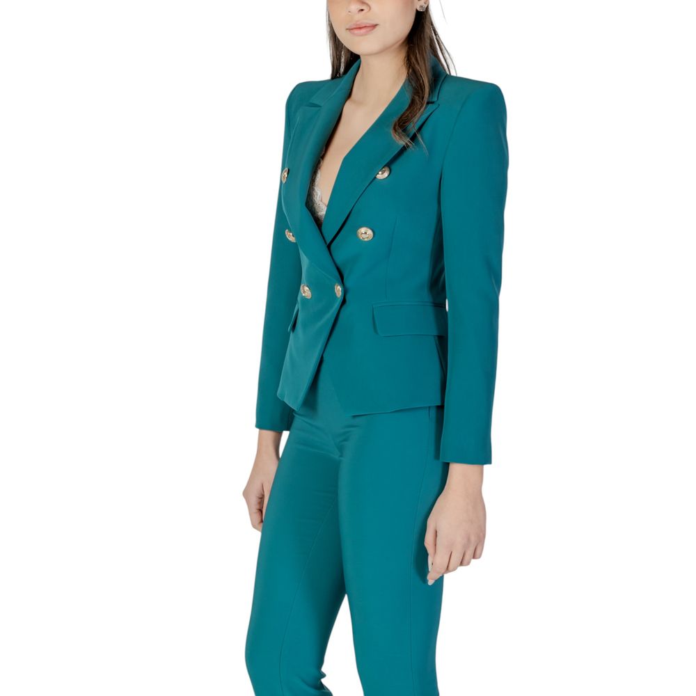 Rinascimento Schwarzer Blazer aus Polyester
