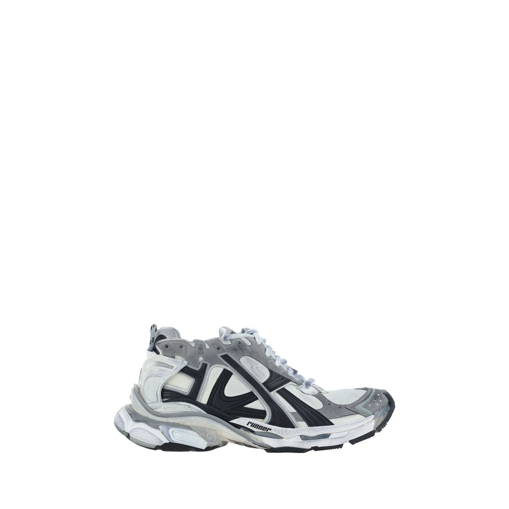 Balenciaga Graue Sneaker aus Polyurethan im Athletic-Stil