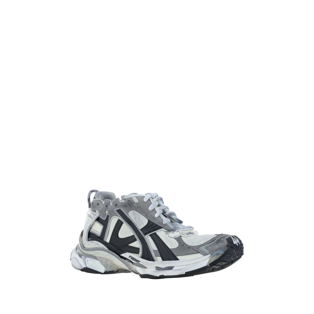 Balenciaga Graue Sneaker aus Polyurethan im Athletic-Stil