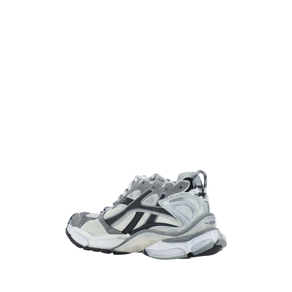 Balenciaga Graue Sneaker aus Polyurethan im Athletic-Stil