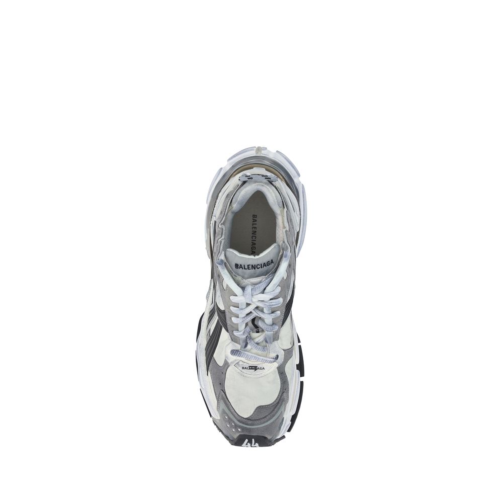 Balenciaga Graue Sneaker aus Polyurethan im Athletic-Stil