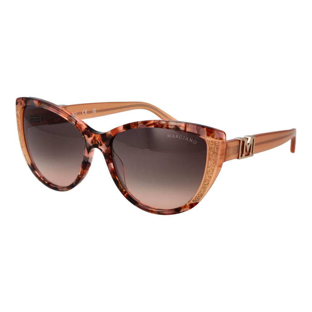 Marciano by Guess Braune Sonnenbrille aus Acetat
