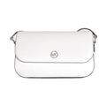 Michael Kors White Leather Shoulder Bag