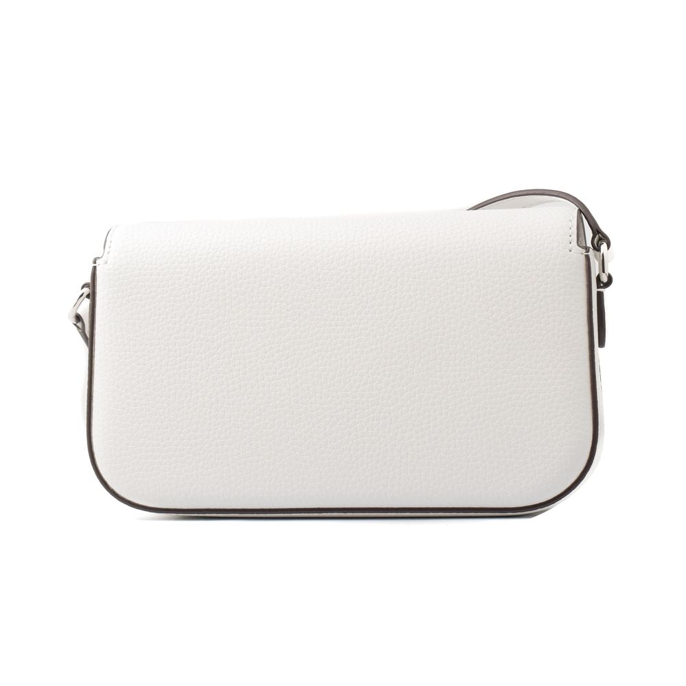 Michael Kors White Leather Shoulder Bag