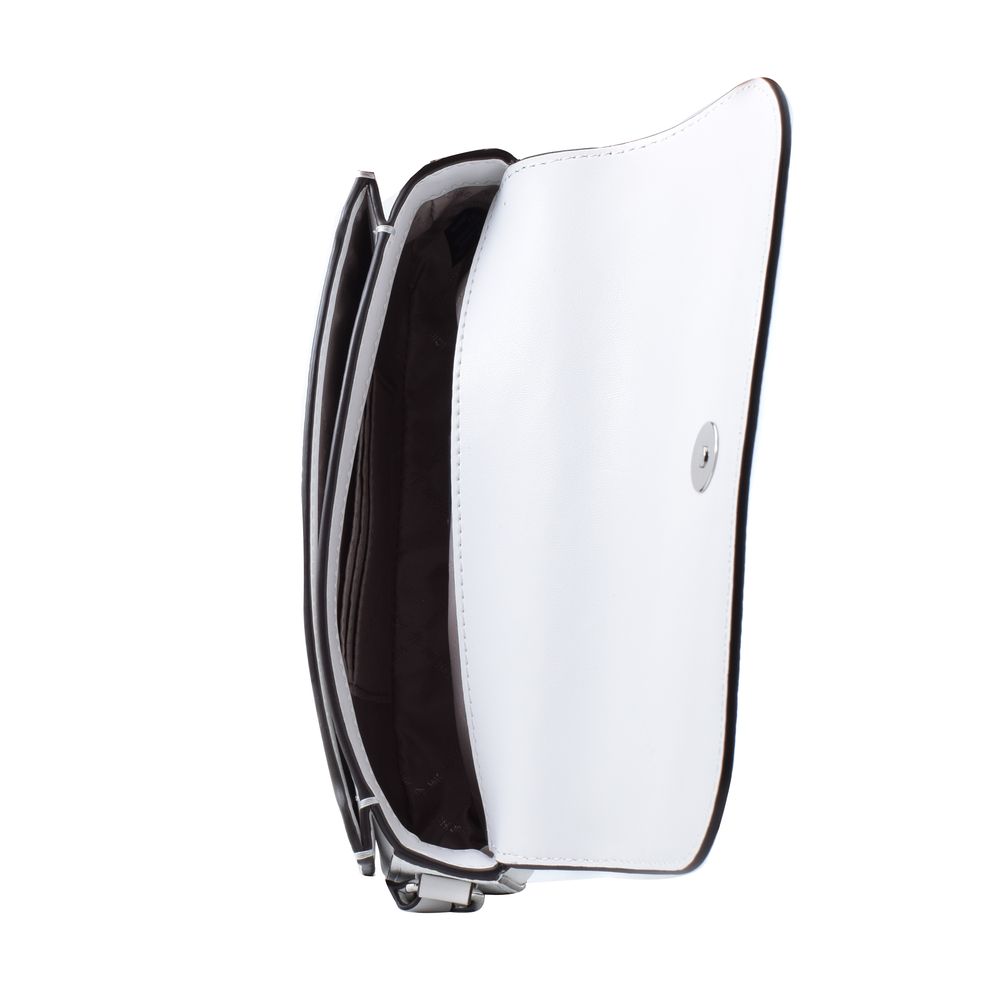 Michael Kors White Leather Shoulder Bag