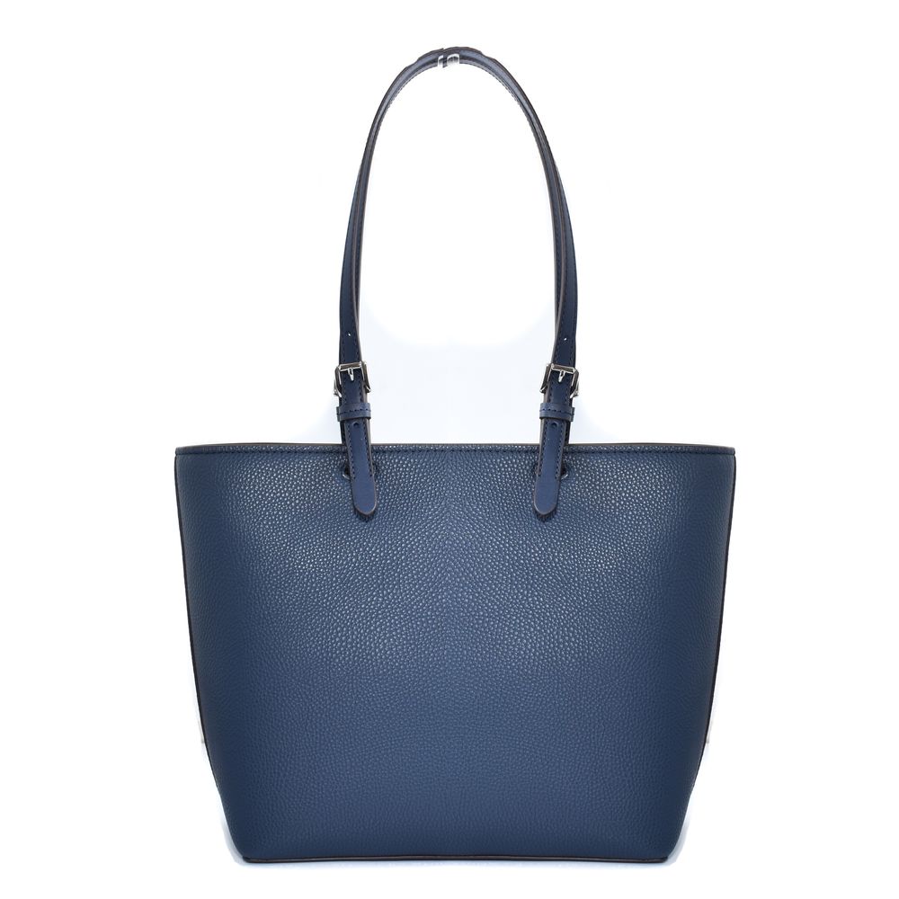 Michael Kors Blaue Tote Bag aus Kunstleder