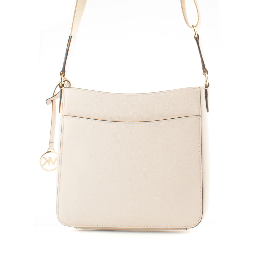 Michael Kors Beige Canvas Umhängetasche