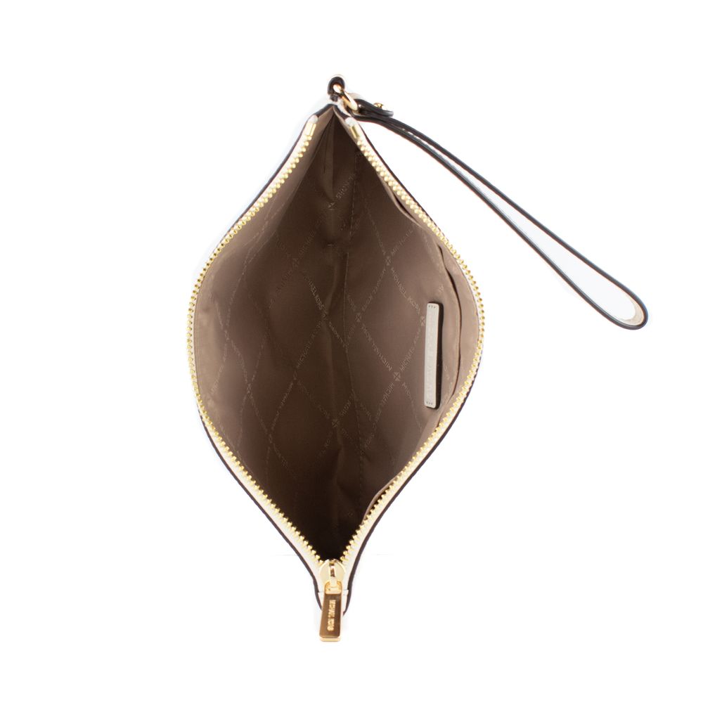 Michael Kors Beige Leder Clutch Bag