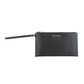 Michael Kors Schwarze Leder Clutch Bag