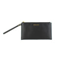 Michael Kors Schwarze Leder Pochette