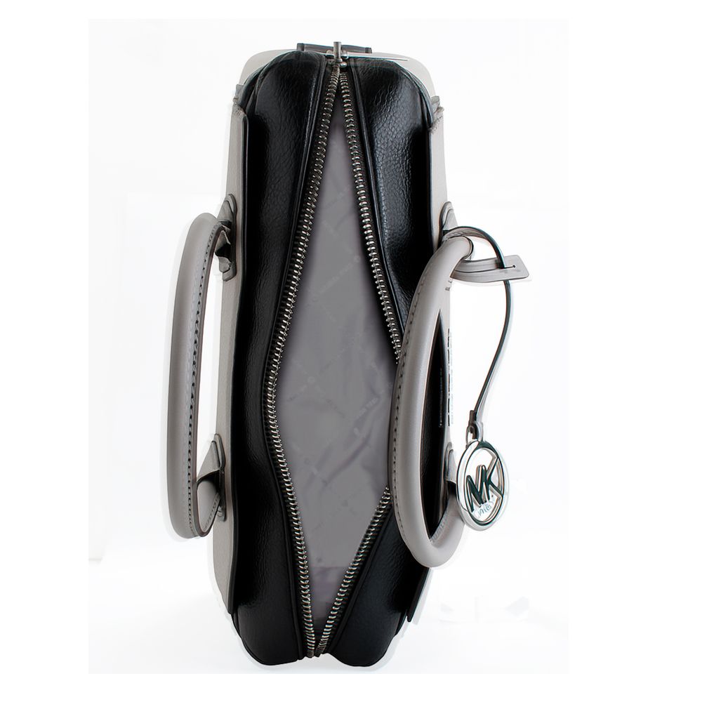 Michael Kors Graue Lederhandtasche