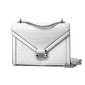 Michael Kors White Canvas Shoulder Bag