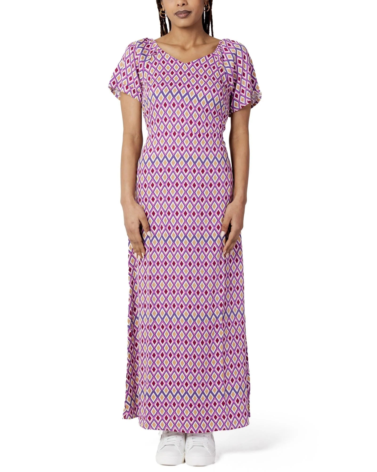 Only Multicolored Viscose Casual Dress