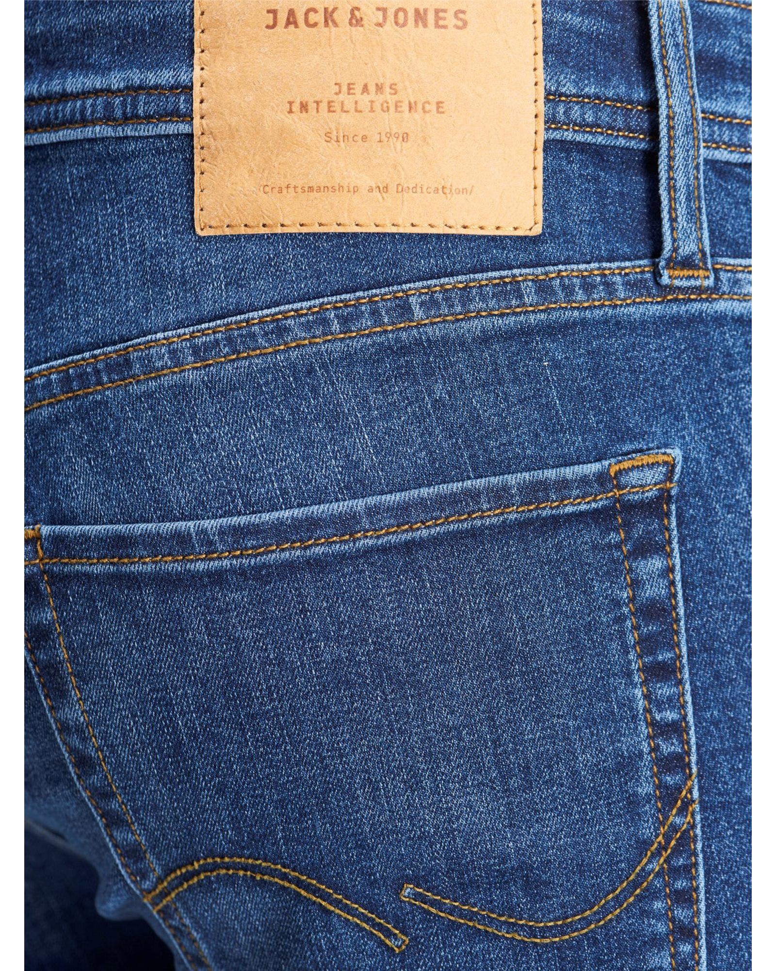 Jack & Jones Blue Slim Fit Cotton Jeans