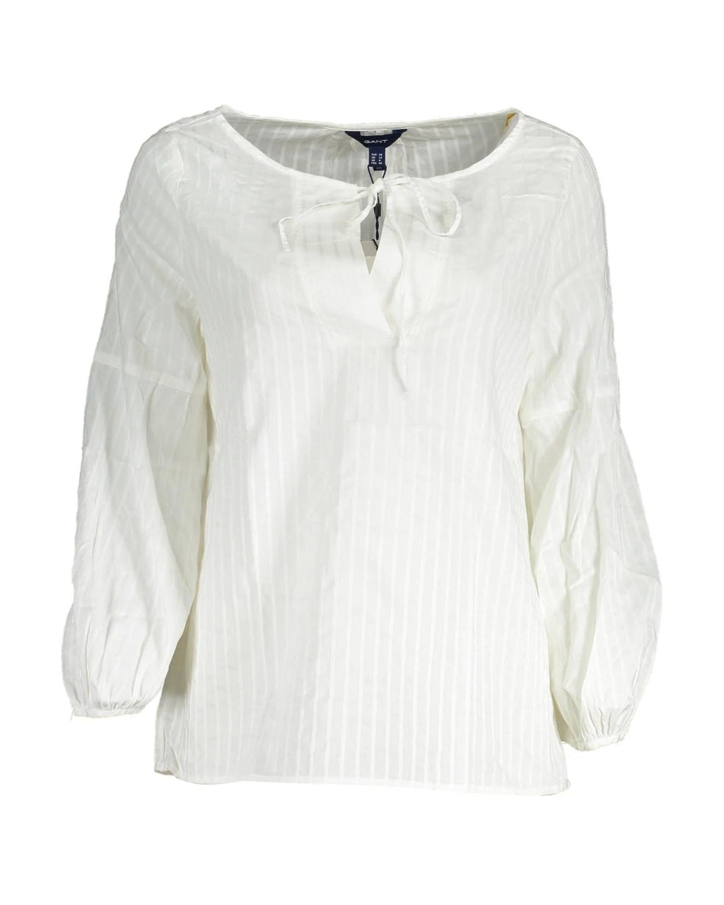 Gant Weiße Baumwollbluse