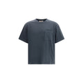 Marni Schwarzes Baumwoll-T-Shirt