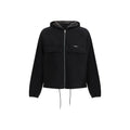 Prada Schwarze Shell-Jacke aus Polyester