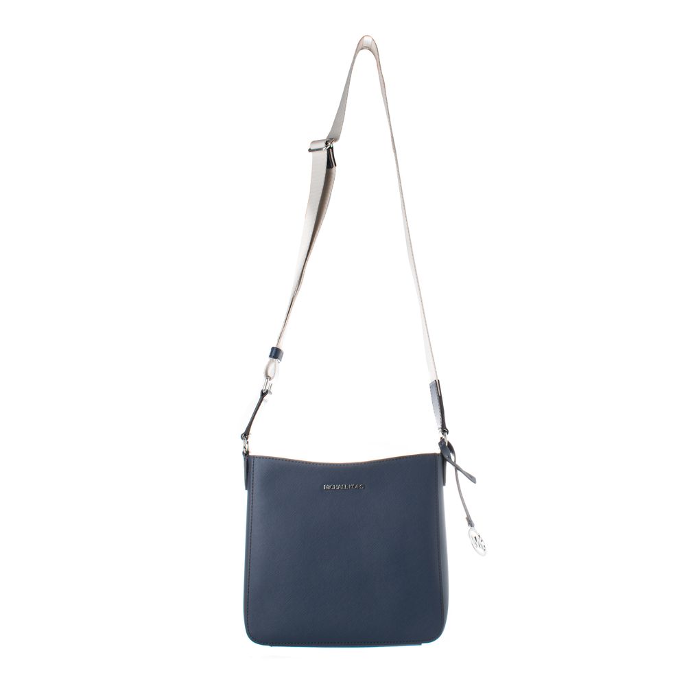 Michael Kors Blue Canvas Shoulder Bag