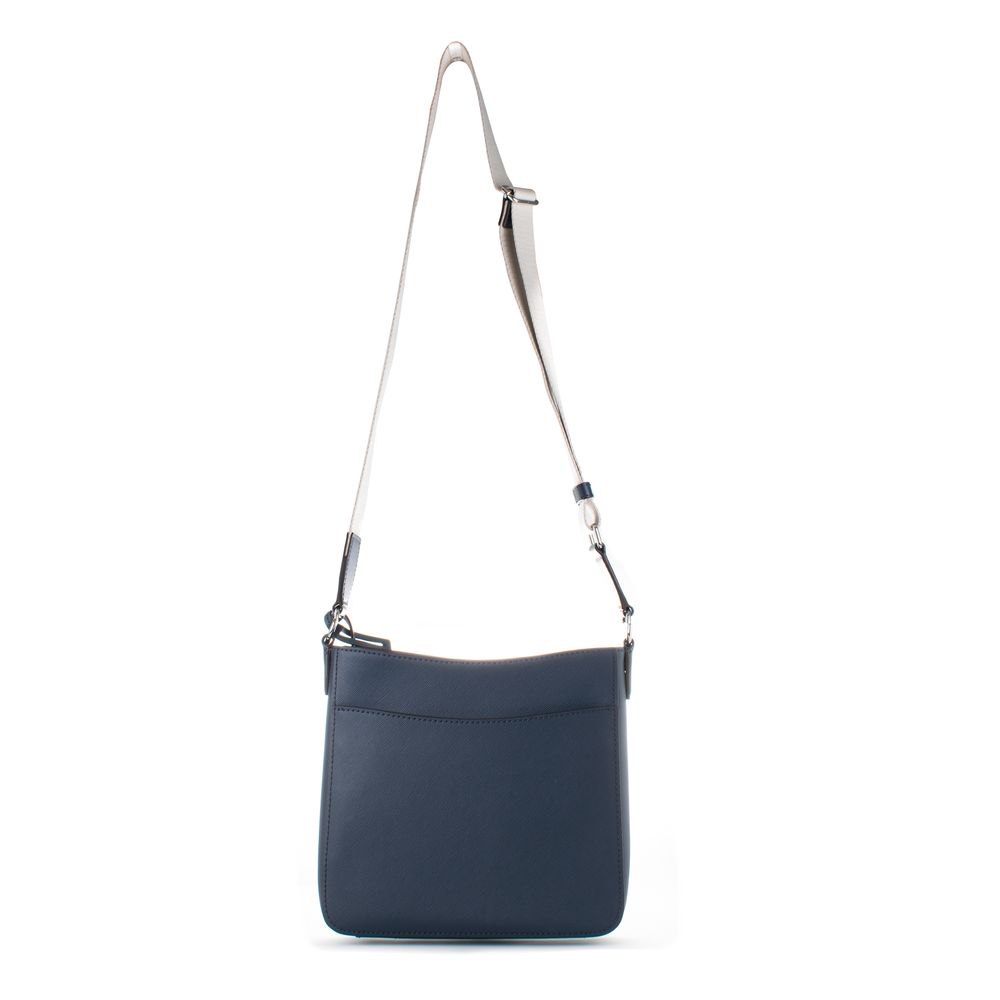 Michael Kors Blue Canvas Shoulder Bag