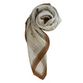 Borbonese Women's Brown Silk Scarf