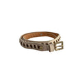 Borbonese Women's White Leather Belt