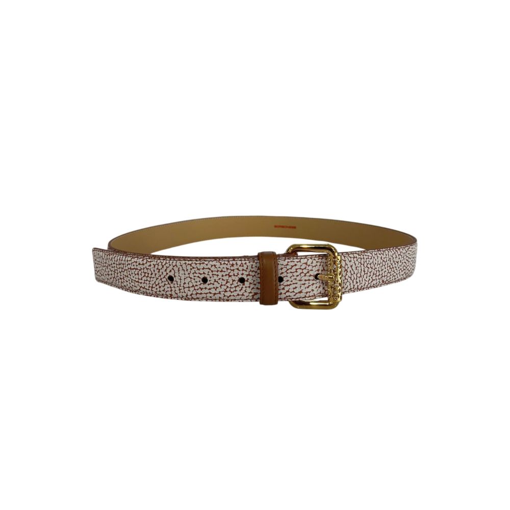 Borbonese Brauner Ledergürtel für Damen