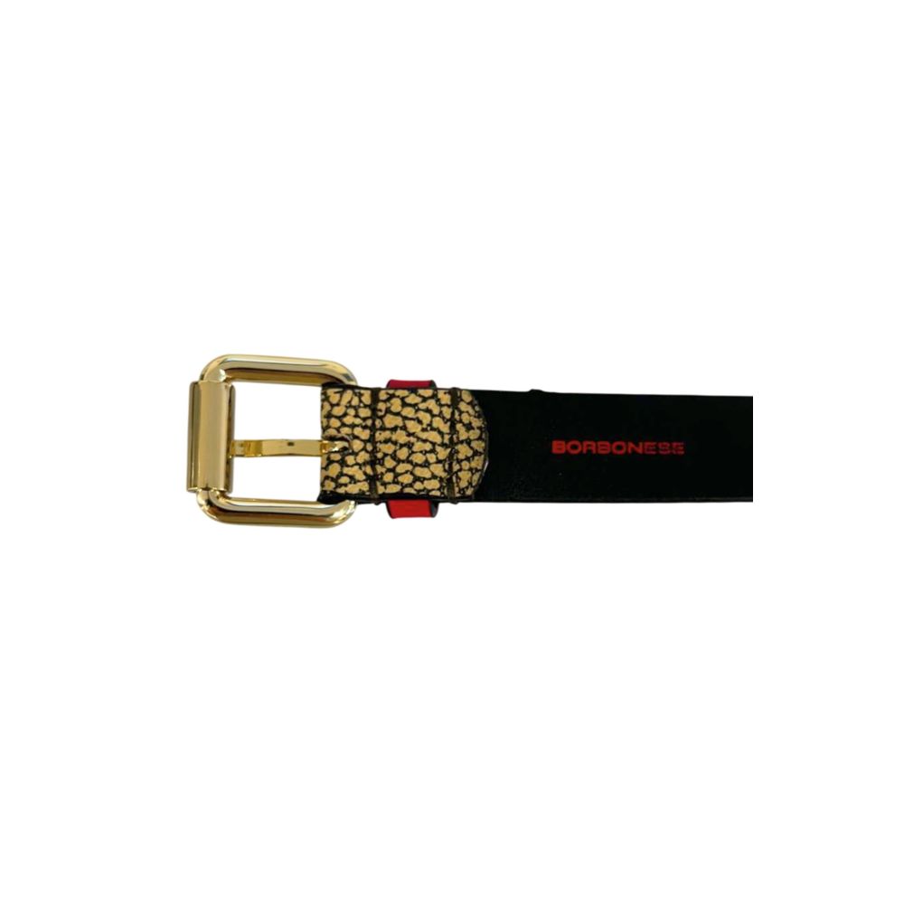 Borbonese Women's Beige Polyvinyl Belt