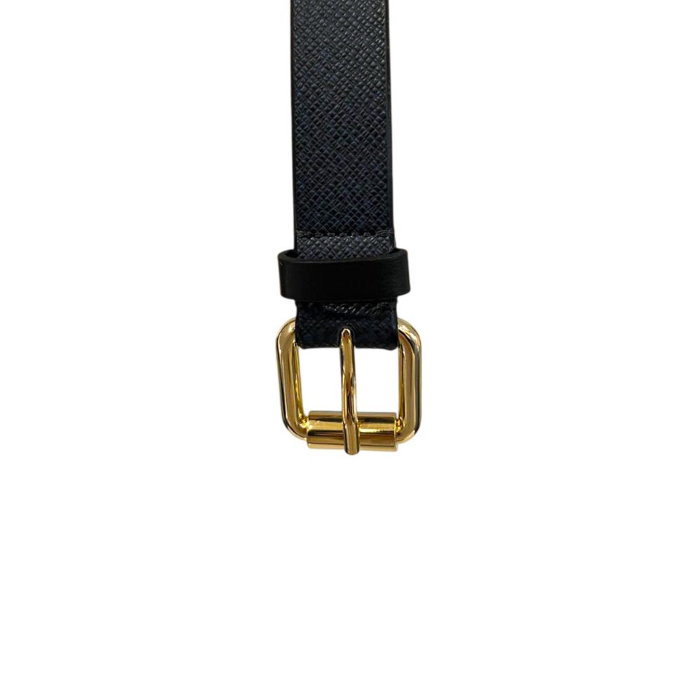 Borbonese Blauer Gürtel aus Polyvinyl für Damen