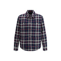 Gucci Blaue Baumwolljacke und Mantel