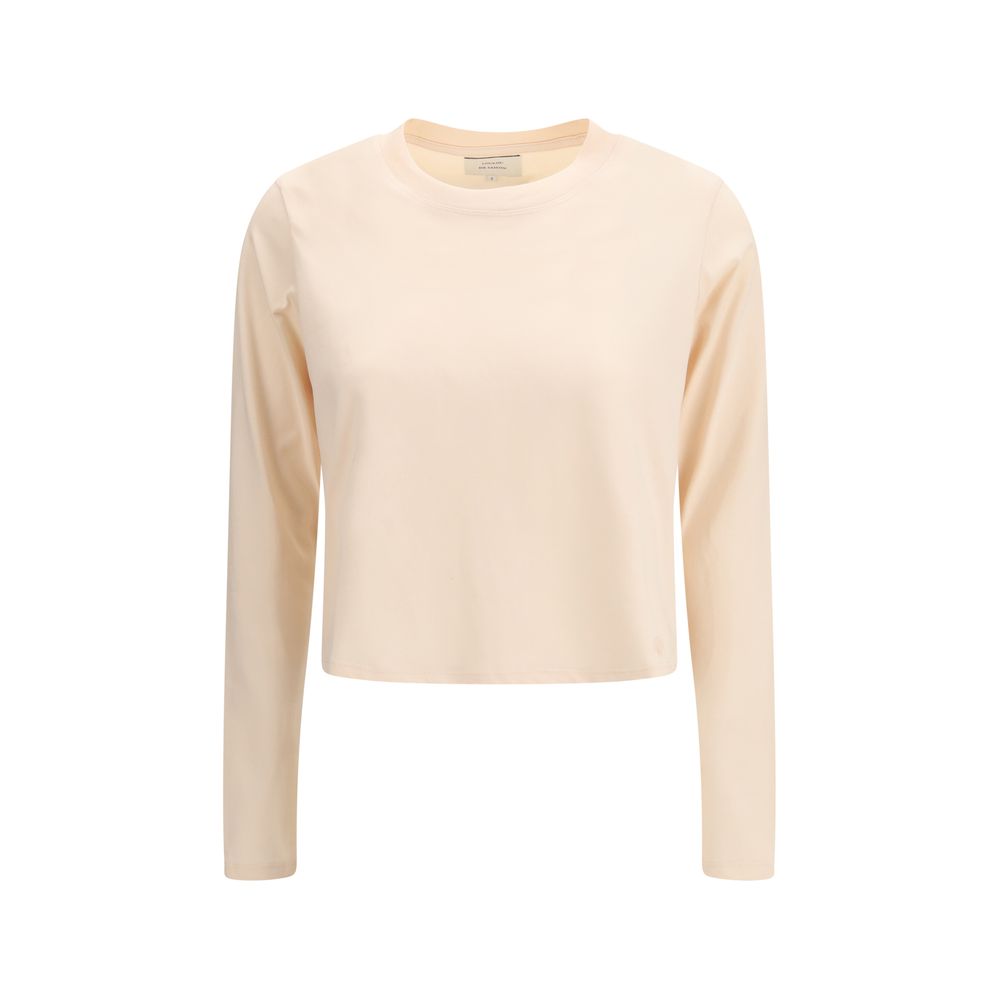 Loulou De Saison Mehrfarbiges Baumwoll-Langarm-T-Shirt