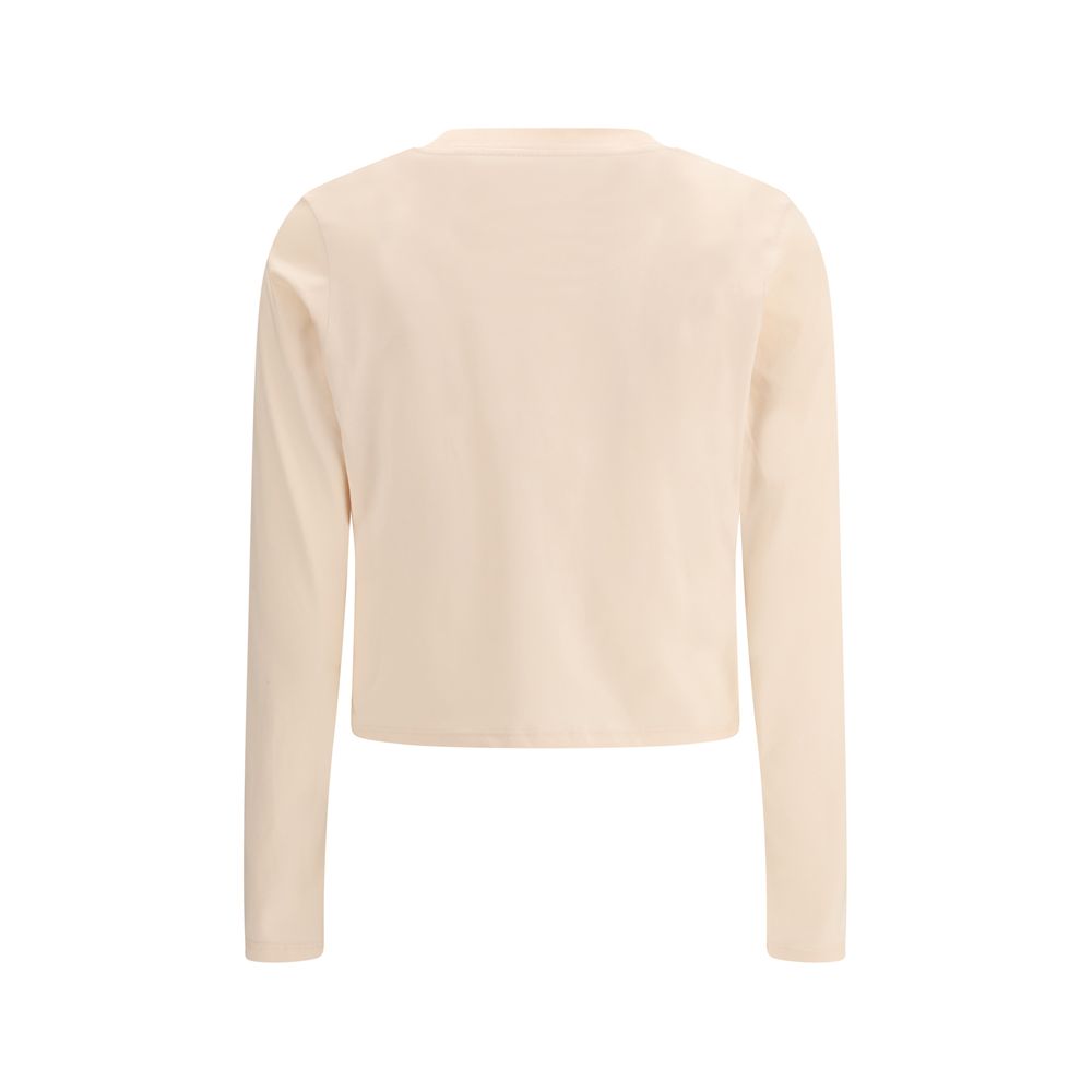 Loulou De Saison Mehrfarbiges Baumwoll-Langarm-T-Shirt