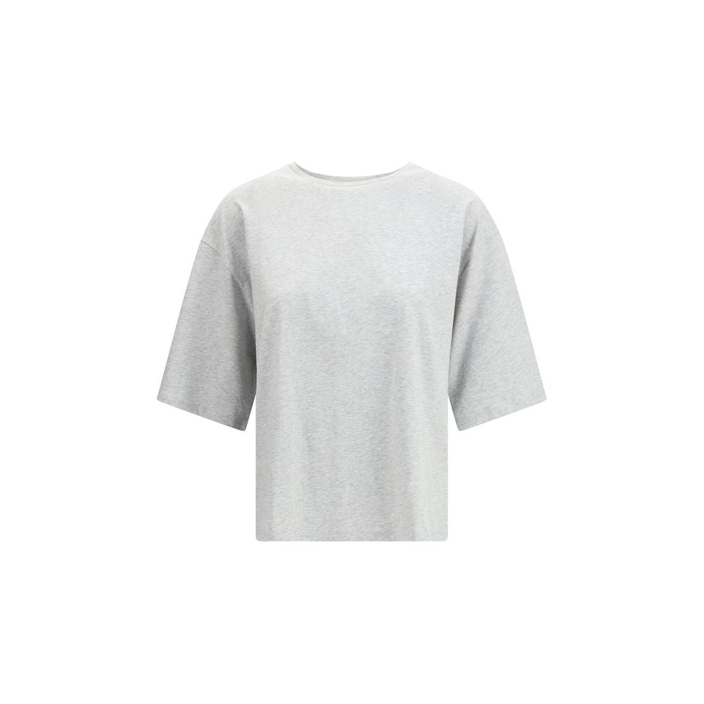 Loulou De Saison Graues Baumwoll-T-Shirt