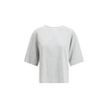 Loulou De Saison Graues Baumwoll-T-Shirt