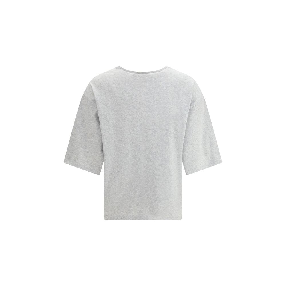 Loulou De Saison Graues Baumwoll-T-Shirt