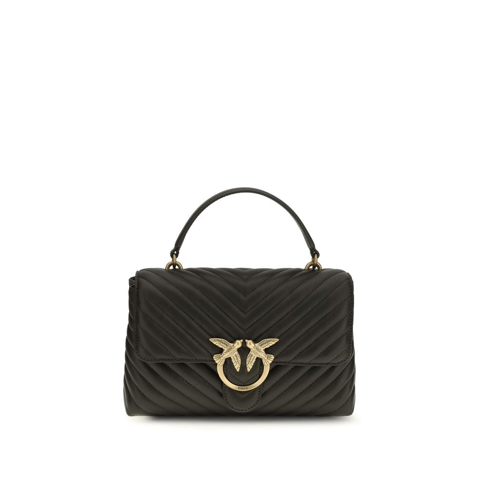 PINKO Bicolor Calf Leather Bos Taurus Geldbörse
