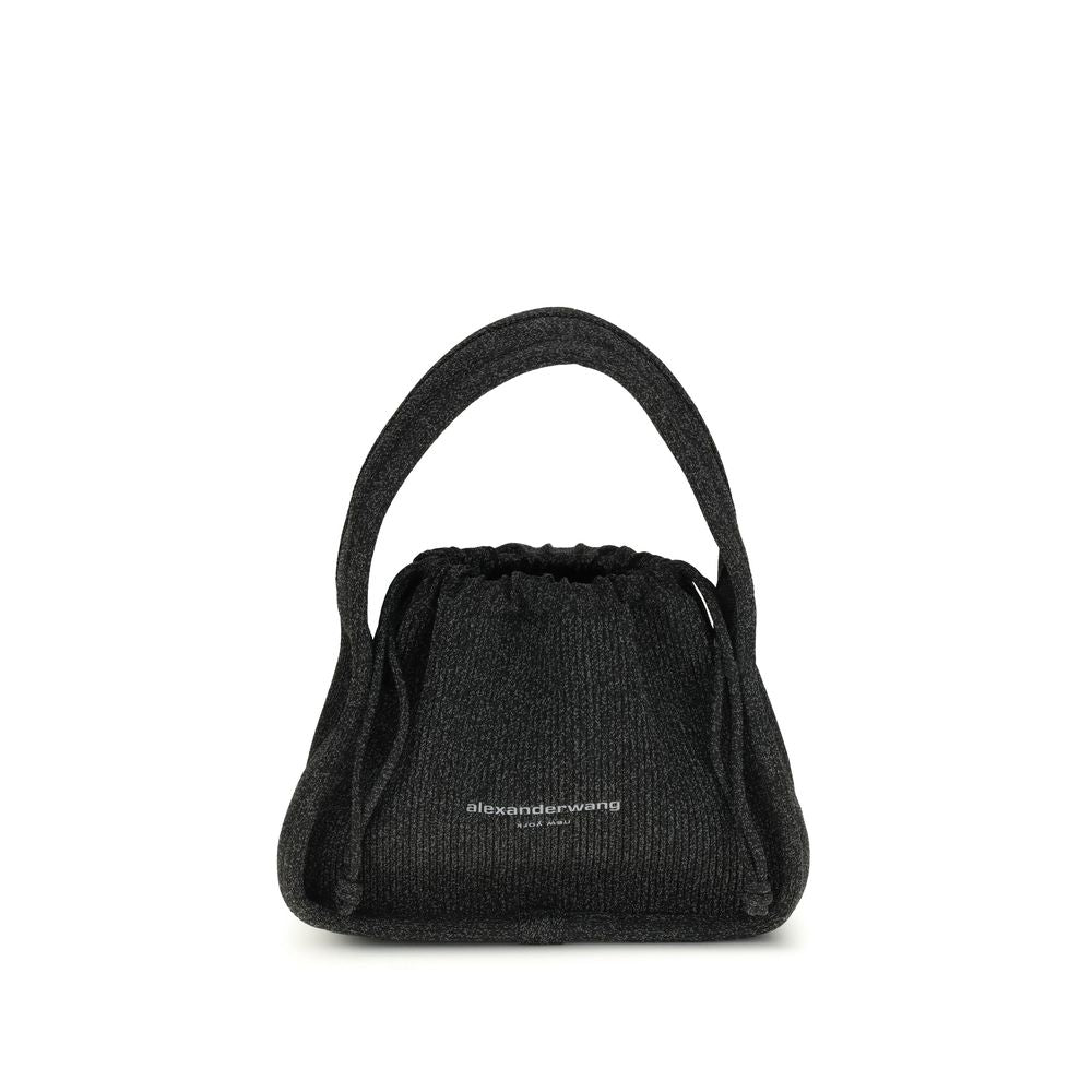 Alexander Wang Schwarze Handtasche aus Polyester