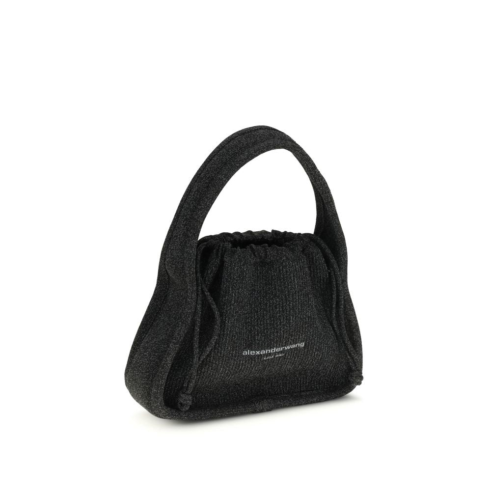 Alexander Wang Schwarze Handtasche aus Polyester