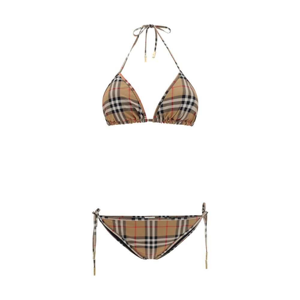 Burberry Brauner Bikini aus Polyamid