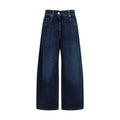 Brunello Cucinelli Blaue Baumwoll-Jeans Denim