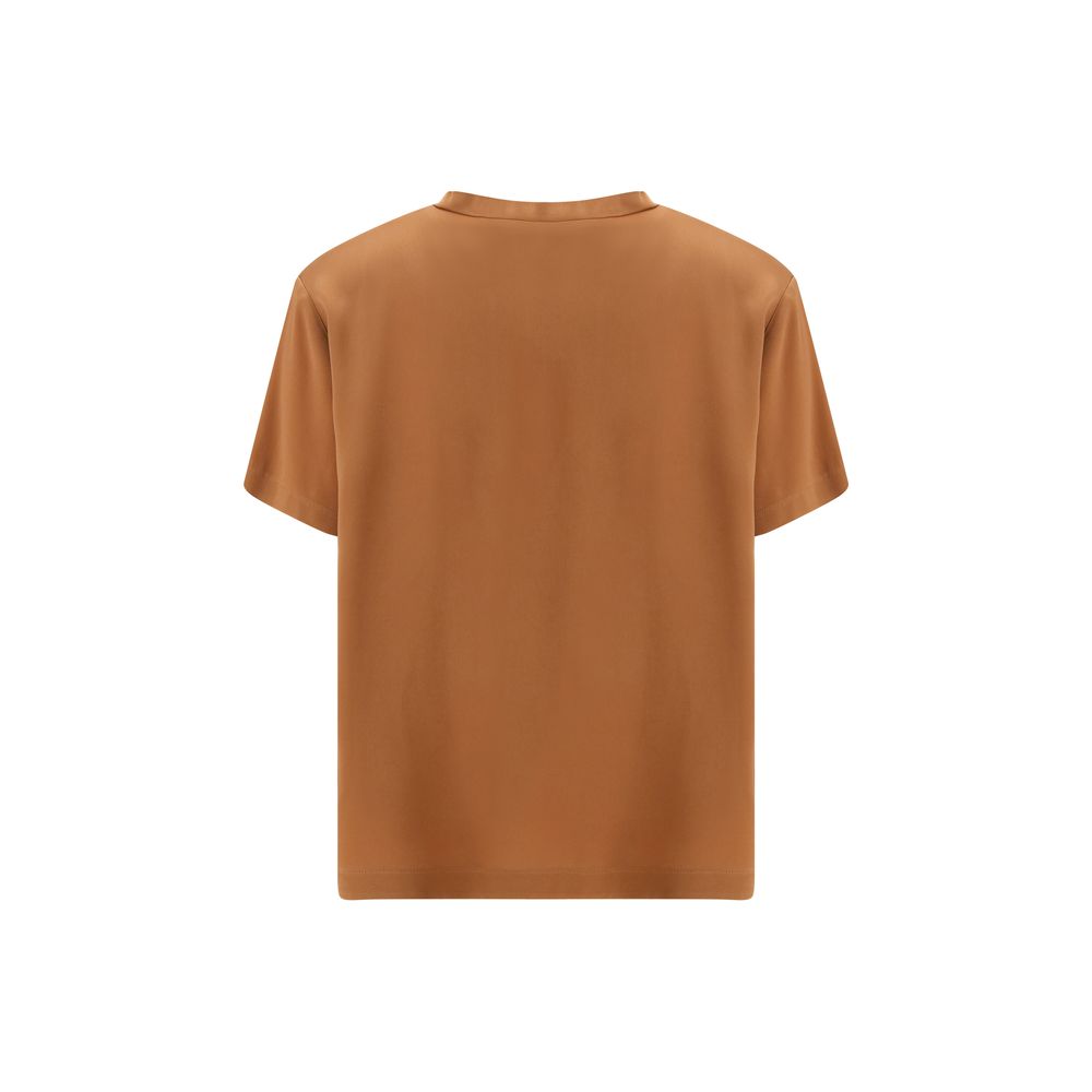 Fabiana Filippi Beige Viskose T-Shirt