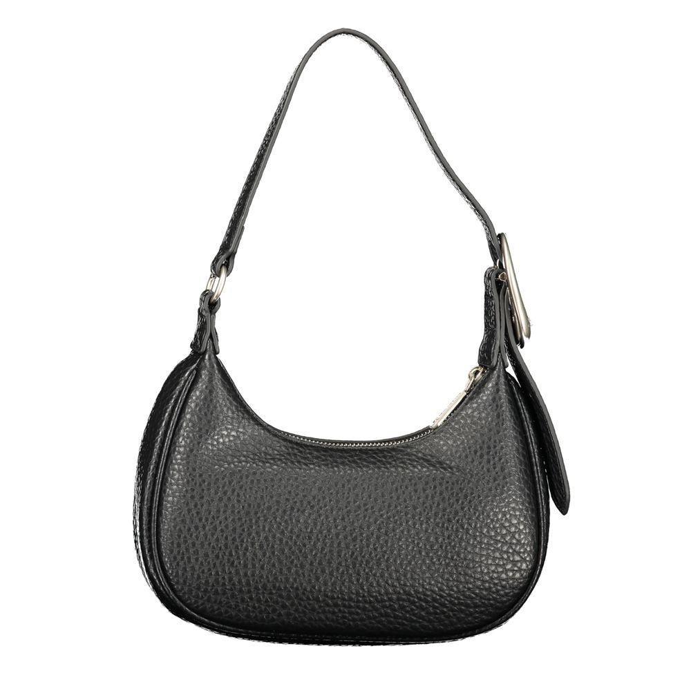 Mario Valentino Schwarze Schultertasche aus Polyurethan für Damen