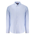 Norway 1963 Azure Cotton Shirt for Men