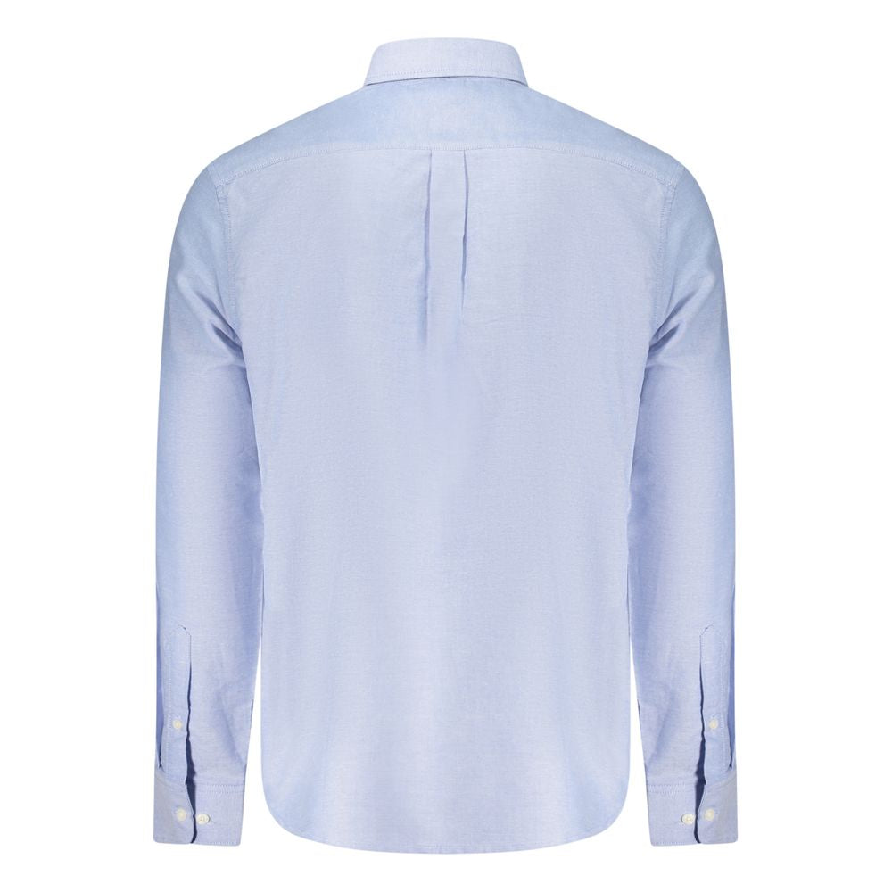 Norway 1963 Azure Cotton Shirt for Men