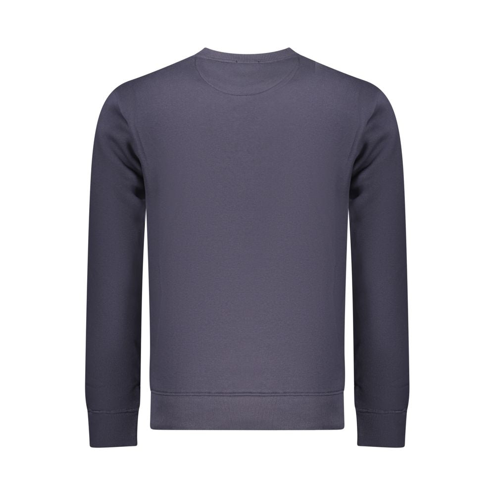 Coveri Moving Blauer Baumwoll-Sweatshirt für Herren