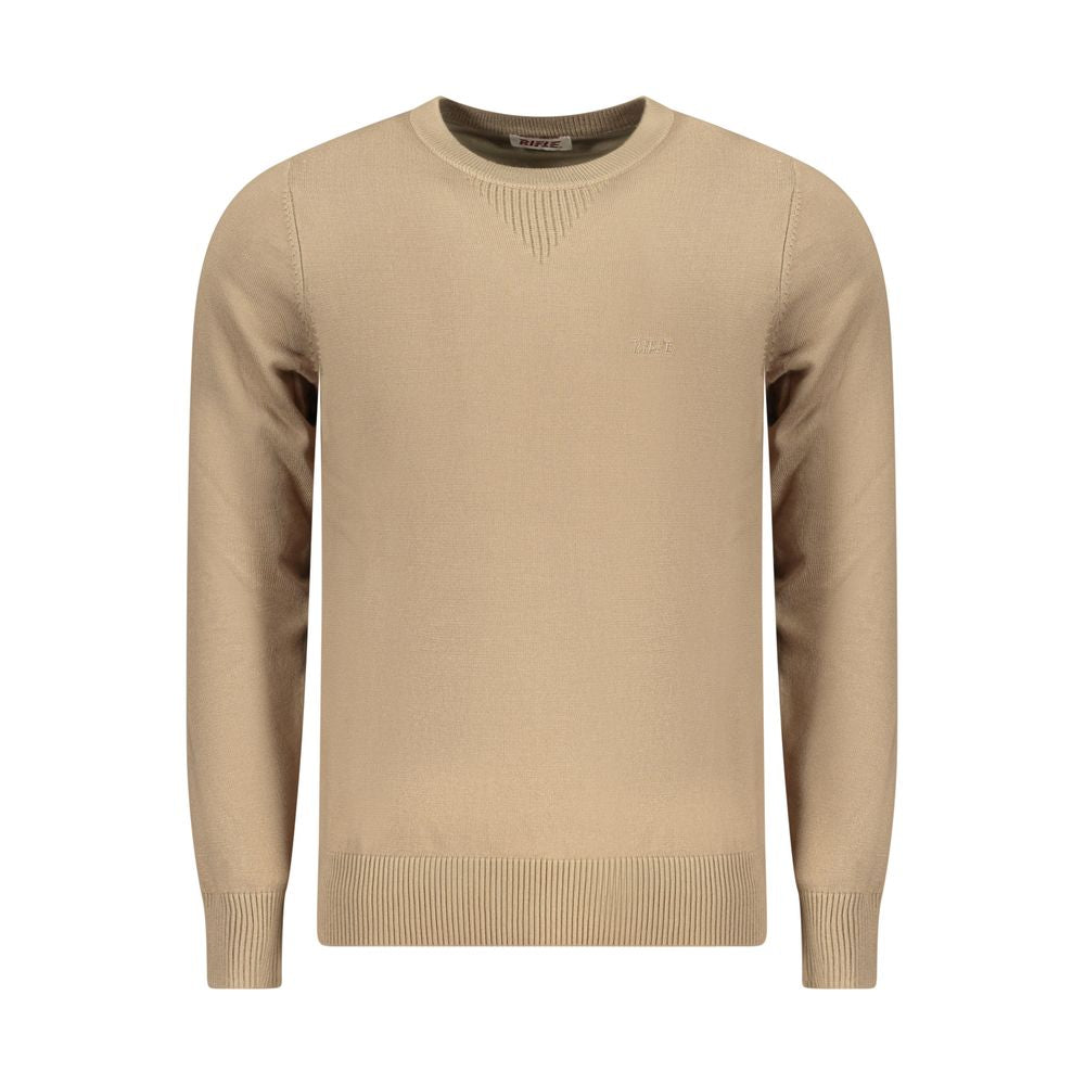 Rifle Men's Beige Viscose Sweater